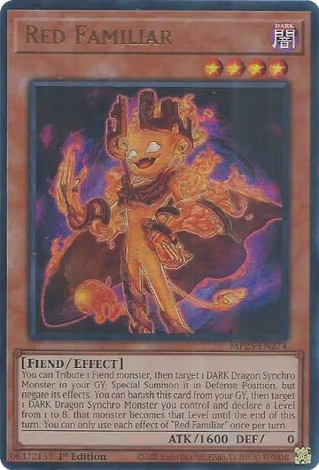Red Familiar (MP25-EN274), 2025 Mega-Pack — Yu-Gi-Oh! card price