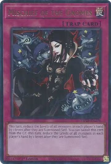 Mischief of the Gnomes (MP25-EN279), 2025 Mega-Pack — Yu-Gi-Oh! card price