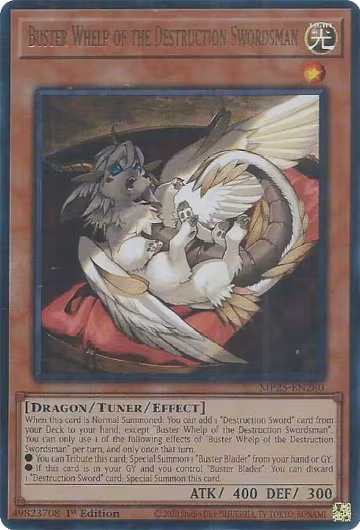 Buster Whelp of the Destruction Swordsman (MP25-EN280), 2025 Mega-Pack — Yu-Gi-Oh! card price