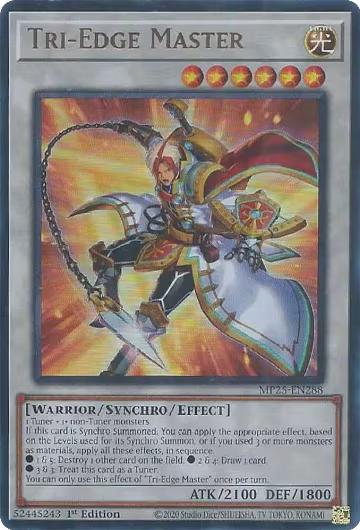 Tri-Edge Master (MP25-EN288), 2025 Mega-Pack — Yu-Gi-Oh! card price