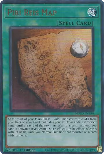 Piri Reis Map (MP25-EN290), 2025 Mega-Pack — Yu-Gi-Oh! card price