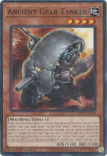 Ancient Gear Tanker (MP25-EN342), 2025 Mega-Pack — Yu-Gi-Oh! card price
