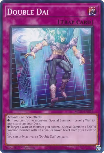 Double Dai (MP25-EN368), 2025 Mega-Pack — Yu-Gi-Oh! card price