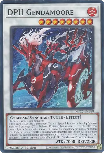 DPH Gendamoore (MP25-EN388), 2025 Mega-Pack — Yu-Gi-Oh! card price