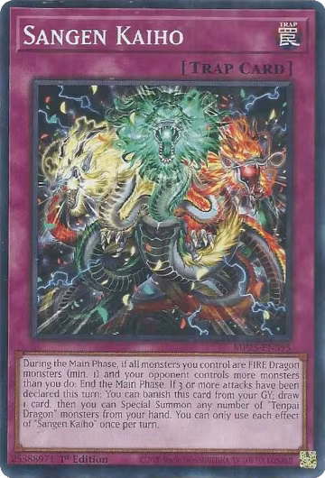 Sangen Kaiho (MP25-EN395), 2025 Mega-Pack — Yu-Gi-Oh! card price