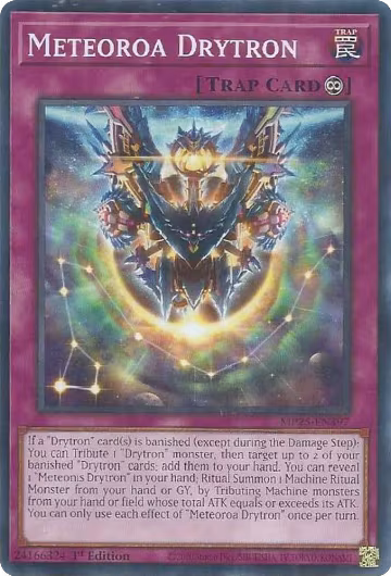 Meteoroa Drytron (MP25-EN397), 2025 Mega-Pack — Yu-Gi-Oh! card price