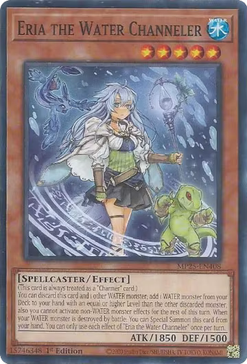 Eria the Water Channeler (MP25-EN408), 2025 Mega-Pack — Yu-Gi-Oh! card price