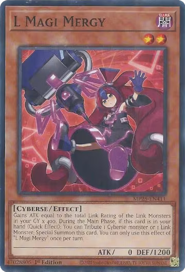 L Magi Mergy (MP25-EN411), 2025 Mega-Pack — Yu-Gi-Oh! card price