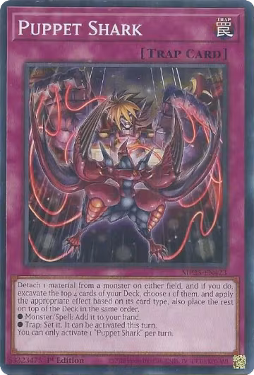 Puppet Shark (MP25-EN423), 2025 Mega-Pack — Yu-Gi-Oh! card price