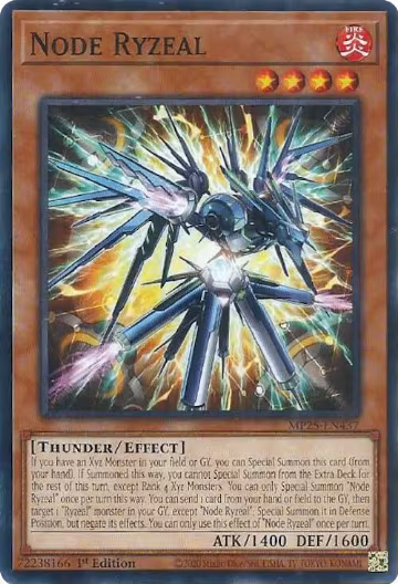 Node Ryzeal (MP25-EN437), 2025 Mega-Pack — Yu-Gi-Oh! card price