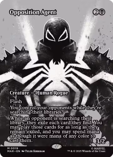 Opposition Agent (Borderless) (19), Marvel Universe Eternal-Legal — Magic card price