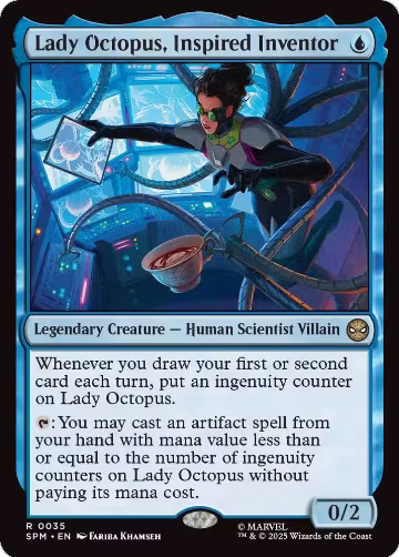 Lady Octopus, Inspired Inventor (35), Marvel's Spider-Man — Magic card price
