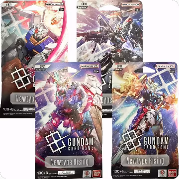 Newtype Rising Sleeved Booster Pack Art Bundle [Set of 4], Newtype Rising — Gundam sealed product price