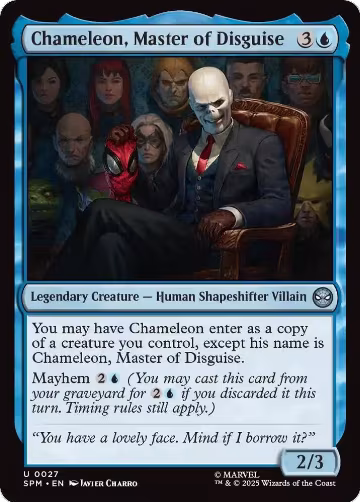 Chameleon, Master of Disguise (27), Marvel's Spider-Man — Magic card price
