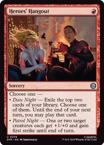 Heroes' Hangout (79), Marvel's Spider-Man — Magic card price
