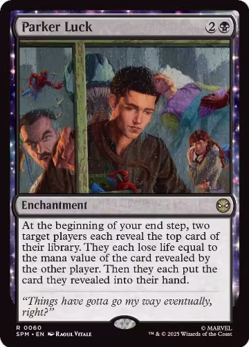 Parker Luck (60), Marvel's Spider-Man — Magic card price