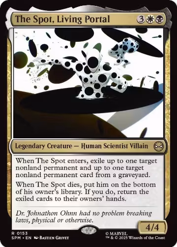 The Spot, Living Portal (153), Marvel's Spider-Man — Magic card price