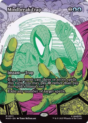 Mindbreak Trap (Borderless) (11), Marvel Universe Eternal-Legal — Magic card price
