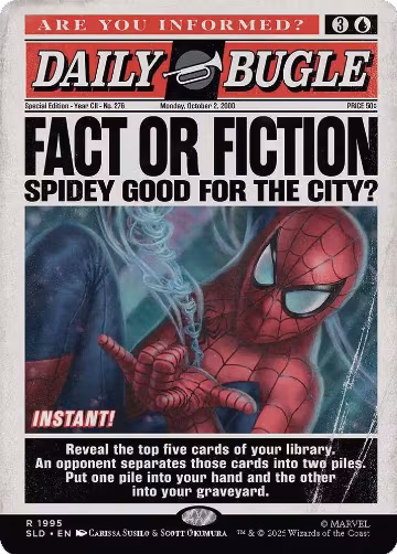 Fact or Fiction (1995) (1995), Secret Lair Drop Series — Magic card price