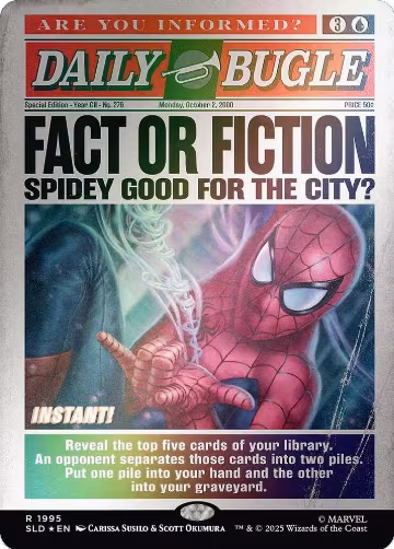 Fact or Fiction (1995) (Rainbow Foil) (1995), Secret Lair Drop Series — Magic card price