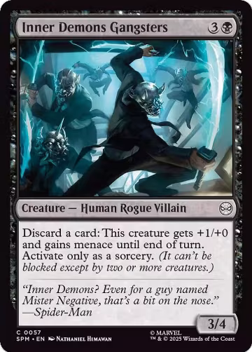 Inner Demons Gangsters (57), Marvel's Spider-Man — Magic card price