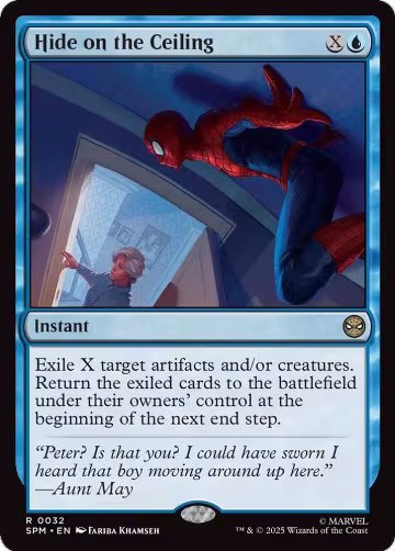 Hide on the Ceiling (32), Marvel's Spider-Man — Magic card price