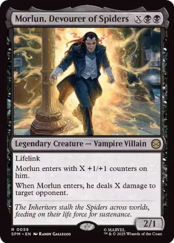 Morlun, Devourer of Spiders (59), Marvel's Spider-Man — Magic card price