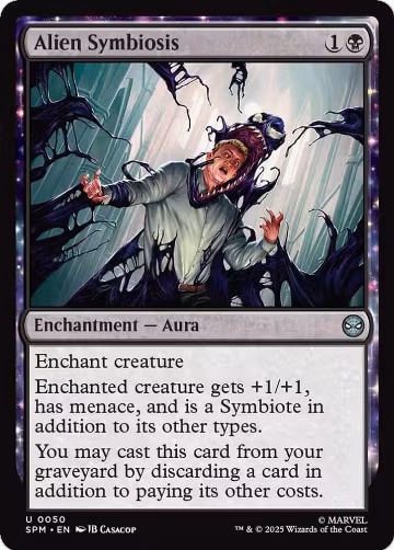 Alien Symbiosis (50), Marvel's Spider-Man — Magic card price