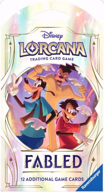 Disney Lorcana: Fabled Sleeved Booster Pack, Fabled — Lorcana card price