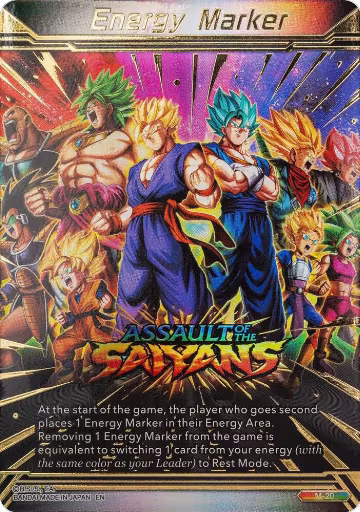 Energy Marker - Assault of the Saiyans (M-20) (M-20), Prismatic Clash — DB Super card price