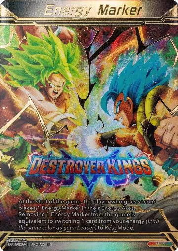 Energy Marker - Destroyer Kings (M-19) (M-19), Prismatic Clash — DB Super card price