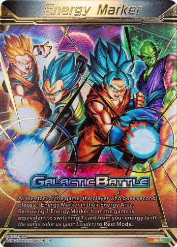 Energy Marker - Galactic Battle (M-14) (M-14), Prismatic Clash — DB Super card price