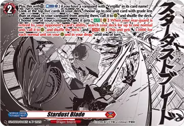 Stardust Blade (DZ-SS09/018EN), DZ-SS09: Zero Tendo Start Deck — Vanguard card price