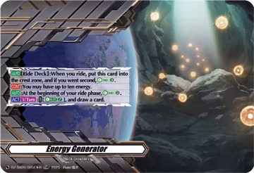 Energy Generator (TDR) (DZ-SS09/005EN-R) — card price