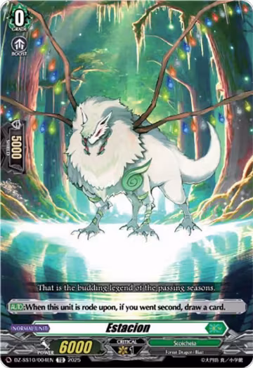 Estacion (DZ-SS10/004EN), DZ-SS10: Shiki Otei Start Deck — Vanguard card price