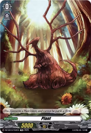 Plant (DZ-SS10/T02EN), DZ-SS10: Shiki Otei Start Deck — Vanguard card price