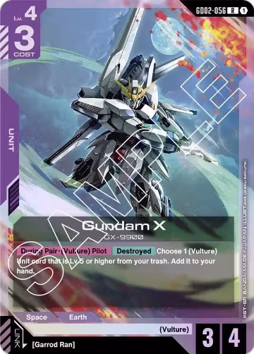 Gundam X (GD02-056) (GD02-056), Dual Impact — Gundam card price