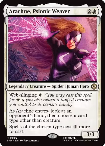 Arachne, Psionic Weaver (2), Marvel's Spider-Man — Magic card price