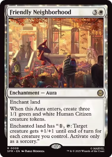 Friendly Neighborhood (8), Marvel's Spider-Man — Magic card price