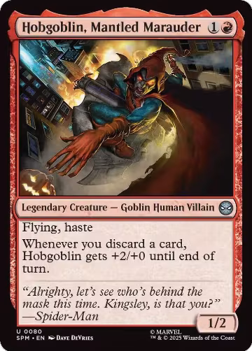 Hobgoblin, Mantled Marauder (80), Marvel's Spider-Man — Magic card price