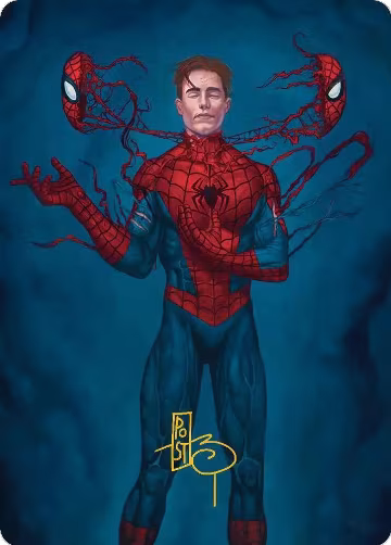 Secret Identity Art Card (Gold-Stamped Signature) (6), Art Series: Marvel's Spider-Man — Magic card price