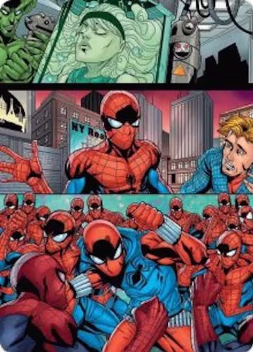 The Clone Saga Art Card (42), Art Series: Marvel's Spider-Man — Magic card price
