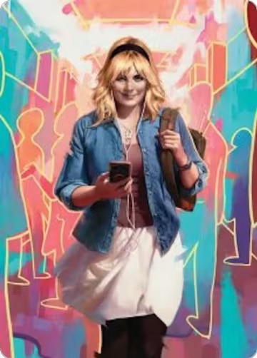 Gwen Stacy Art Card (13/54) (13), Art Series: Marvel's Spider-Man — Magic card price