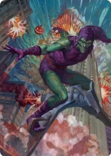 Green Goblin Art Card (26/54) (26), Art Series: Marvel's Spider-Man — Magic card price