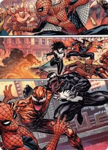 Maximum Carnage Art Card (46), Art Series: Marvel's Spider-Man — Magic card price