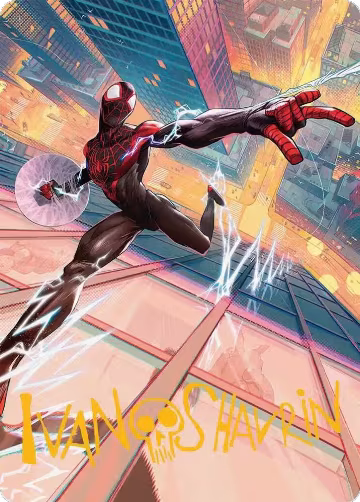 Ultimate Spider-Man Art Card (Gold-Stamped Signature) (41), Art Series: Marvel's Spider-Man — Magic card price