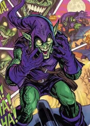 Green Goblin Art Card (49/54) (49), Art Series: Marvel's Spider-Man — Magic card price