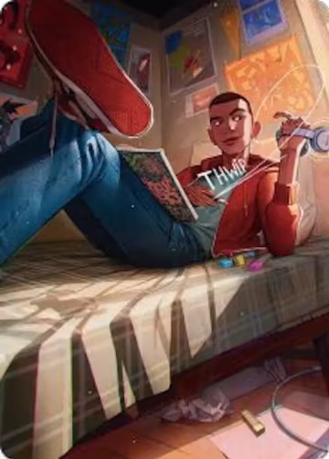 Miles Morales Art Card (35), Art Series: Marvel's Spider-Man — Magic card price
