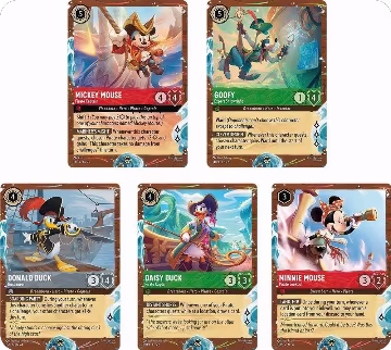Disney Cruise Promos (Set of 5), Disney Lorcana Promo Cards — Lorcana card price