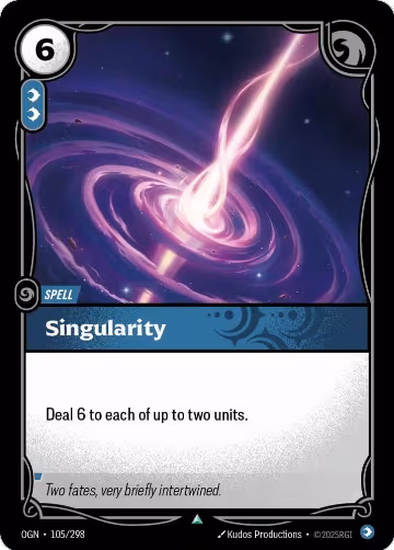 Singularity (105/298), Origins — Riftbound card price